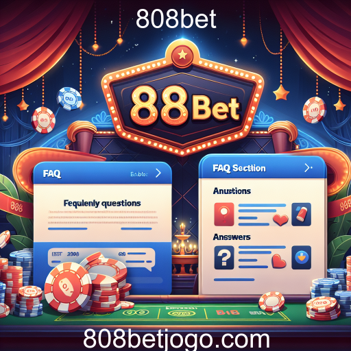 Explorando a Seção FAQ do 808bet